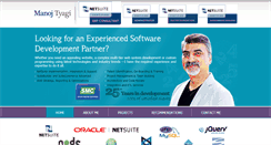 Desktop Screenshot of manojtyagi.com